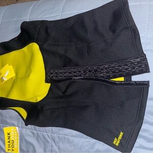 Hot Shapers Black and Yellow Waist Trainer